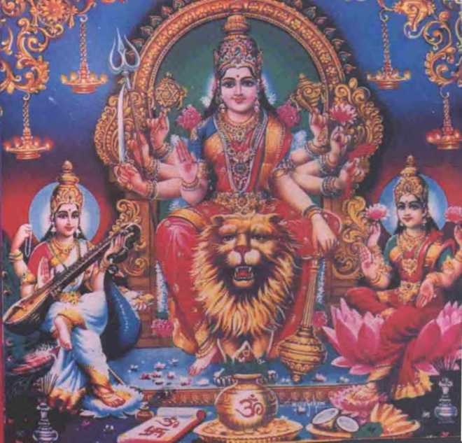 86-Durga-Lakshmi Saraswathi